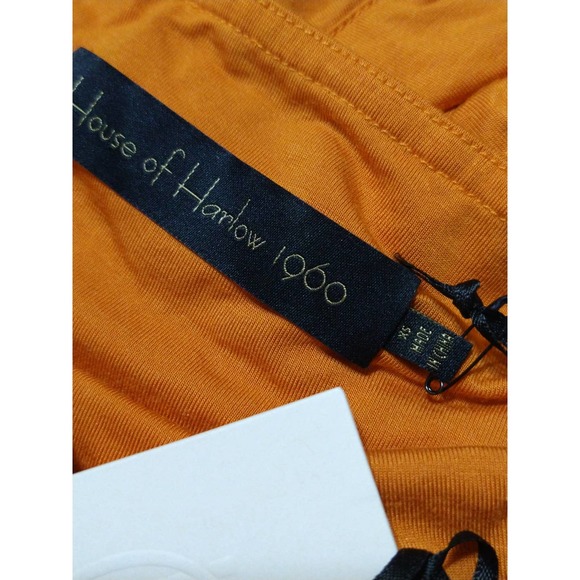 House of Harlow 1960 x Sofia Richie Sosa Jumpsuit in Rich Orange Size XS - Picture 14 of 15